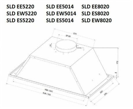 фото: Кухонная вытяжка Schaub Lorenz SLD EW5220