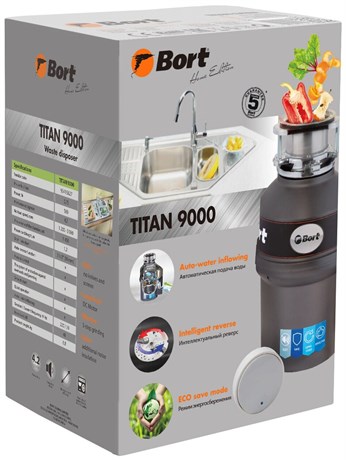 фото: Измельчитель пищевых отходов Bort Titan 9000
