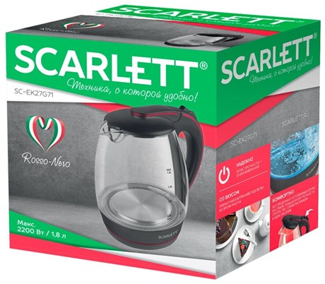 фото: Электрический чайник Scarlett SC-EK27G71