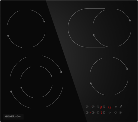 фото: Варочная панель Homsair HVC64SMDBK
