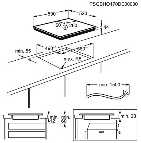 фото: Варочная панель Electrolux LIR60433