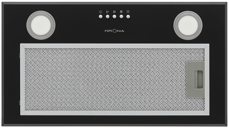 фото: Кухонная вытяжка Krona Ambra 600 black PB