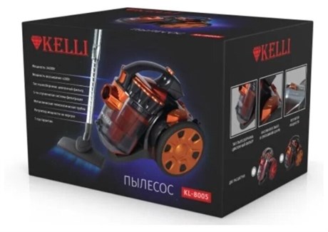 фото: Пылесос Kelli KL-8005 синий