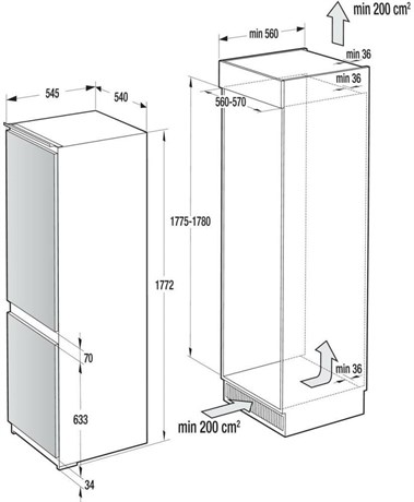 фото: Холодильник Gorenje RKI418FE0