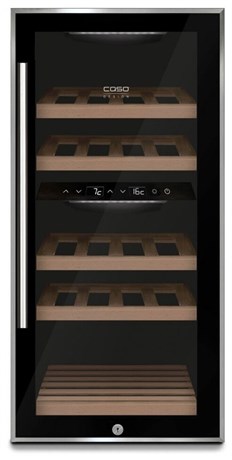 фото: Винный шкаф Caso WineComfort 24 черный