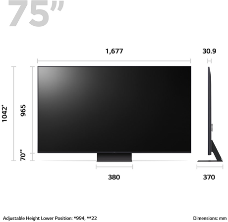 фото: Телевизор LG 75UR91006LA