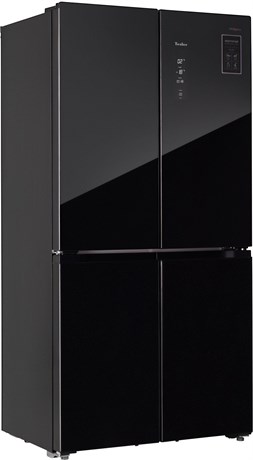 фото: Холодильник Tesler RCD-545I black glass