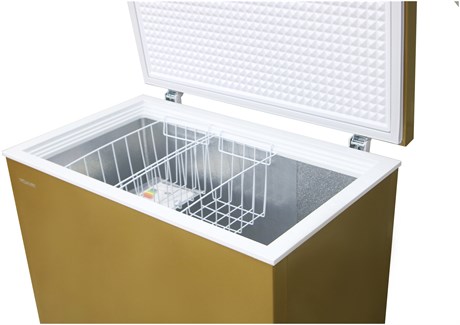 фото: Морозильная камера Willmark CF-250CS золотой