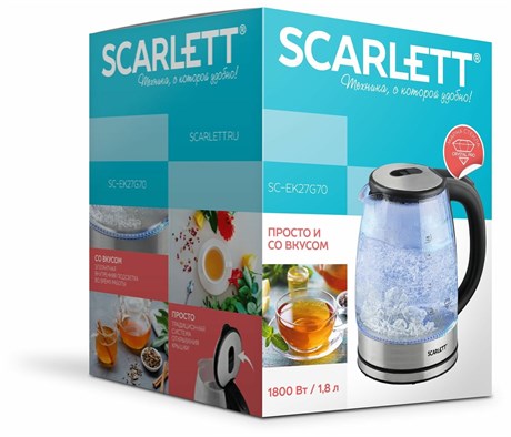 фото: Электрический чайник Scarlett SC-EK27G70