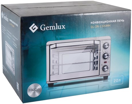 фото: Минипечь Gemlux GL-OR-1320MN