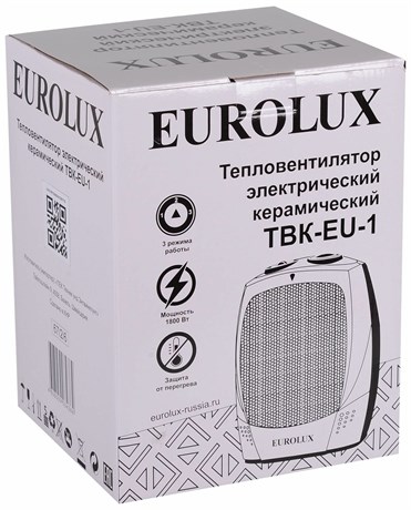 фото: Тепловентилятор EUROLUX ТВК-EU-1