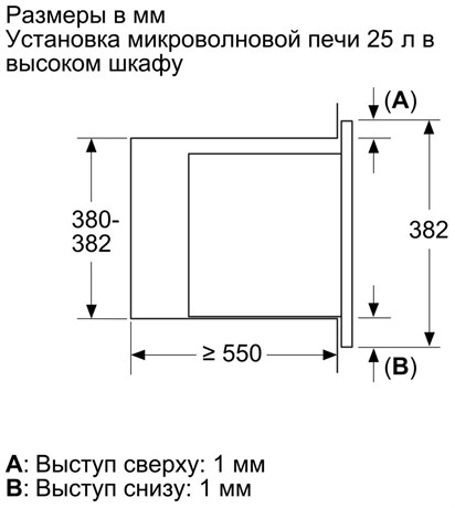 фото: Микроволновая печь Bosch BEL653MY3