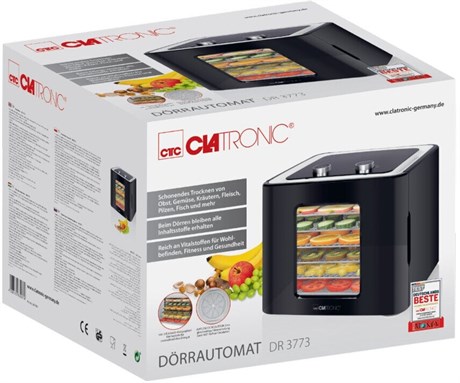 фото: Сушилка для овощей Clatronic DR 3773 schwarz