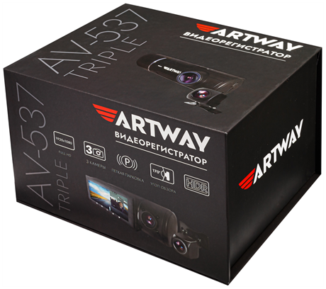фото: Видеорегистратор Artway AV-537 Triple