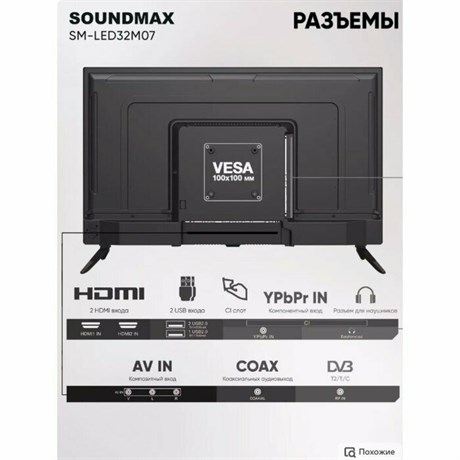 фото: Телевизор SoundMAX SM-LED32M07