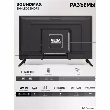 фото: Телевизор SoundMAX SM-LED32M07S