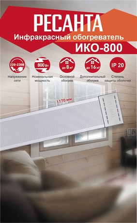 фото: Конвектор Ресанта ИКО-800