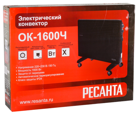 фото: Конвектор Ресанта ОК-1600Ч