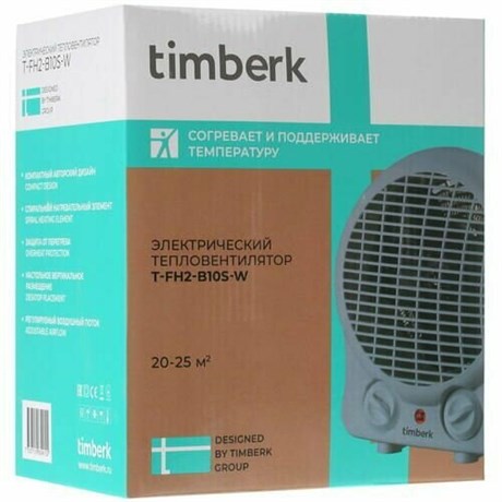 фото: Тепловентилятор Timberk T-FH2-B10S-W