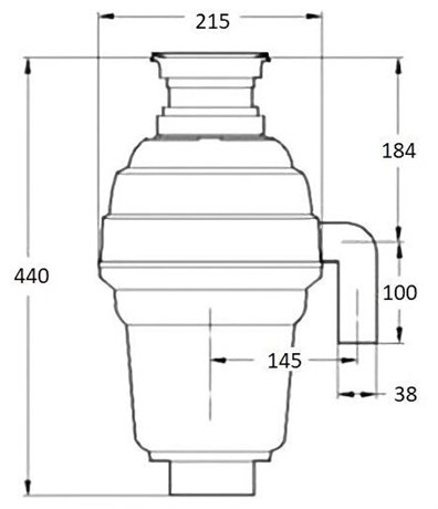 фото: Измельчитель пищевых отходов Bone Crusher BC1000-AS
