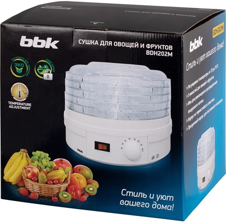 фото: Сушилка для овощей BBK BDH202M