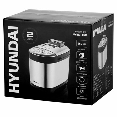 фото: Хлебопечка Hyundai HYBM-4081
