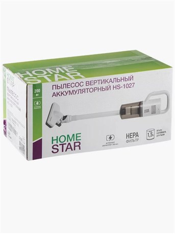 фото: Пылесос Homestar HS-1027 белый