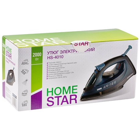 фото: Утюг Homestar HS-4010 черный