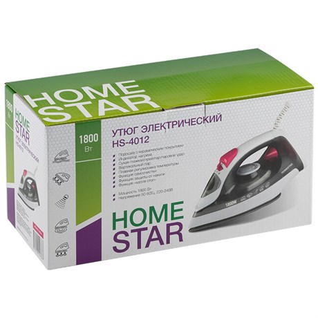 фото: Утюг Homestar HS-4012 серый