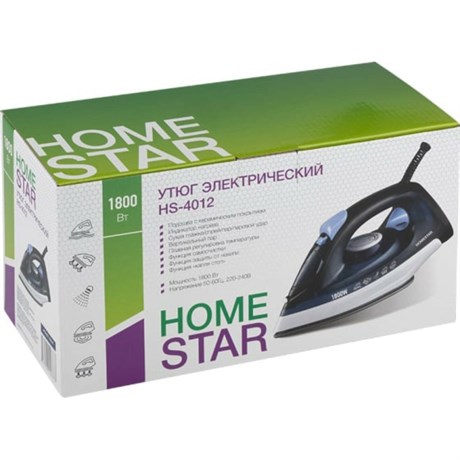 фото: Утюг Homestar HS-4012 синий