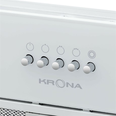 фото: Кухонная вытяжка Krona Kate 600 white PB K