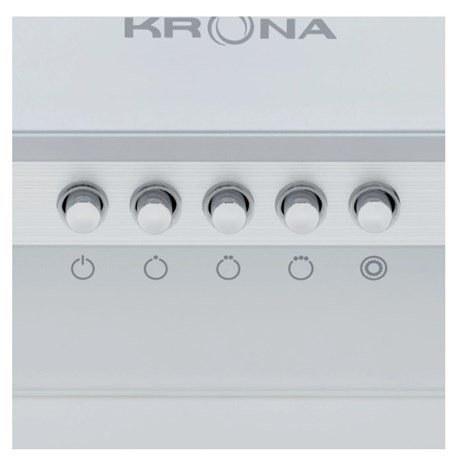 фото: Кухонная вытяжка Krona Irma A 600 white PB