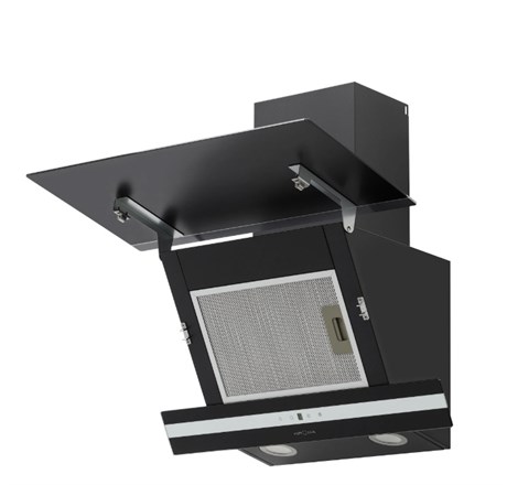 фото: Кухонная вытяжка Krona Irma A 600 black S