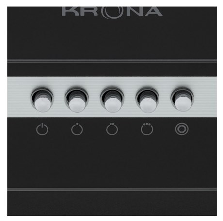 фото: Кухонная вытяжка Krona Irma A 600 black PB