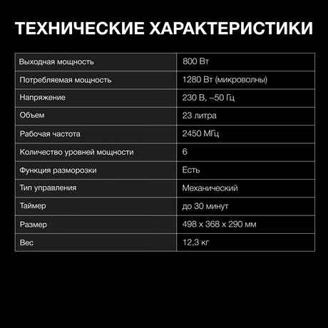 фото: Микроволновая печь Hyundai HYM-M2012