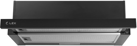 фото: Кухонная вытяжка LEX Hide 600 black