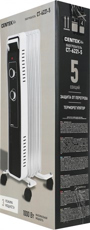 фото: Масляный радиатор Centek CT-6221-5