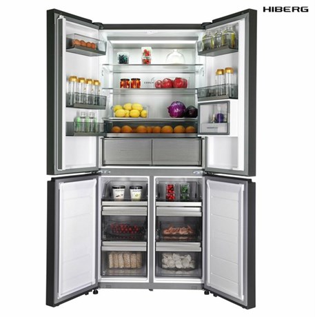 фото: Холодильник Hiberg RFQ-610G GS inverter