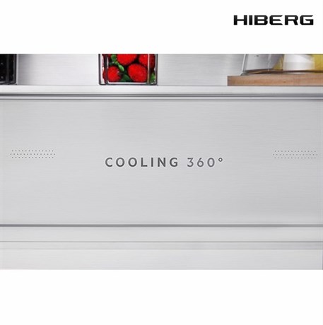 фото: Холодильник Hiberg RFQ-610G GS inverter