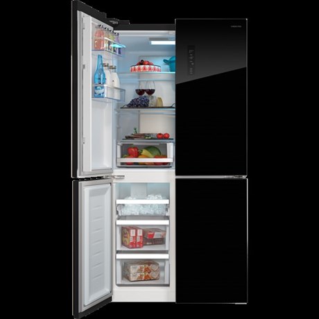 фото: Холодильник Hiberg RFQ-555DX NFGB inverter