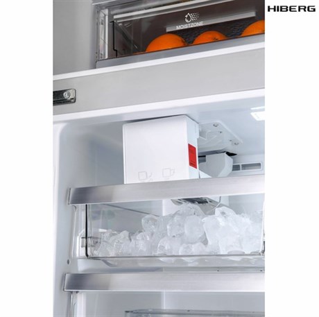 фото: Холодильник Hiberg RFQ-555DX NFGB inverter