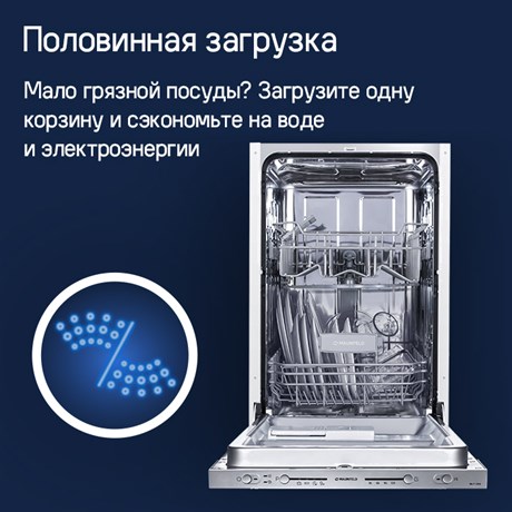 фото: Посудомоечная машина Maunfeld MLP-08S Light Beam