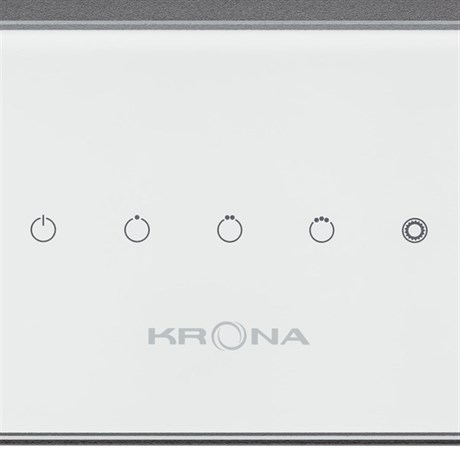 фото: Кухонная вытяжка Krona Saturn 600 DN white 4S