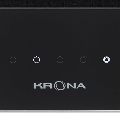 фото: Кухонная вытяжка Krona Saturn 600 DN black 4S