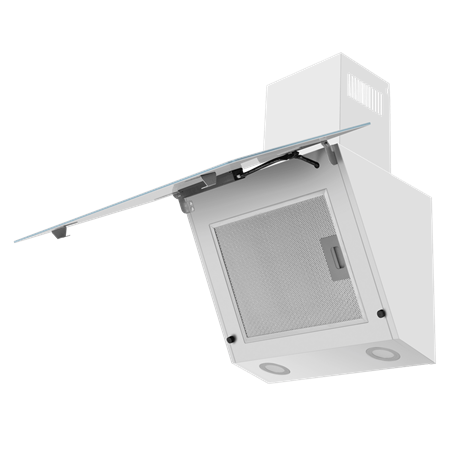 фото: Кухонная вытяжка Maunfeld Eagle 850 60 Glass white