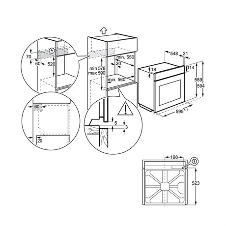 фото: Духовой шкаф Electrolux EOF6P76X2