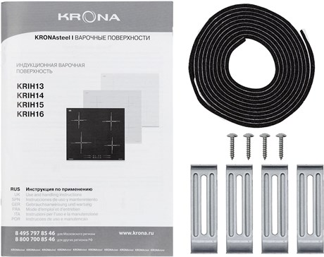 фото: Варочная панель Krona Genesis 60 BL