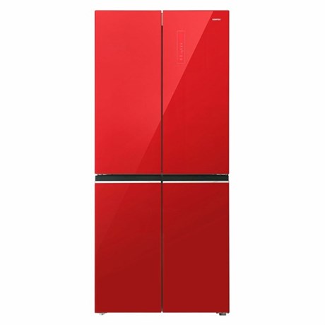 фото: Холодильник Centek CT-1745 NF red glass