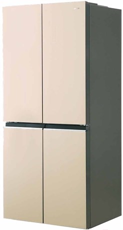 фото: Холодильник Centek CT-1745 NF beige glass