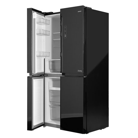 фото: Холодильник Centek CT-1745 NF black glass